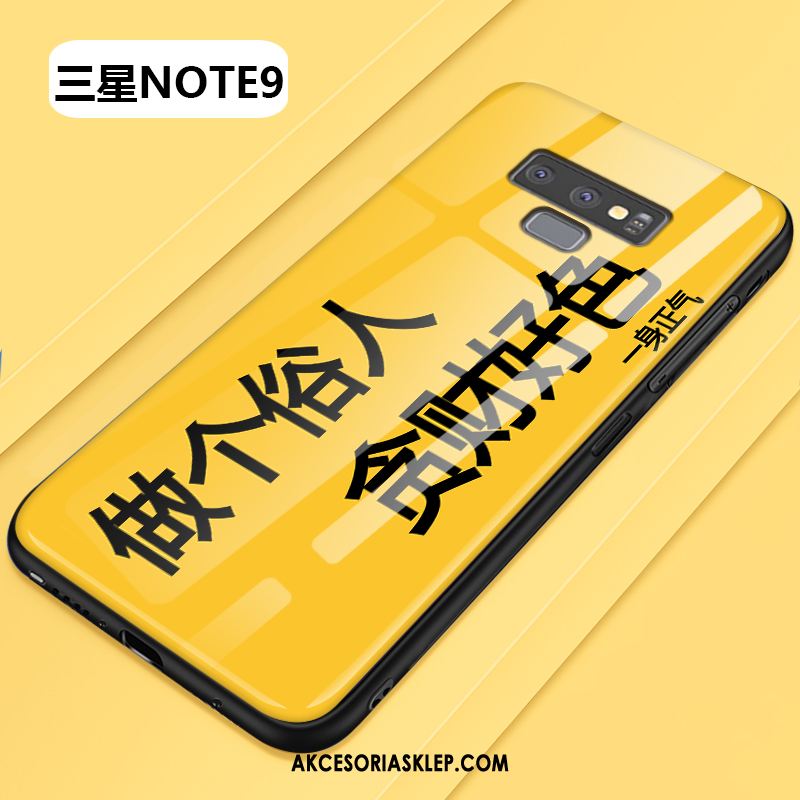 Futerał Samsung Galaxy Note 9 Żółty Jednolity Kolor Anti-fall Telefon Komórkowy Miękki Pokrowce Online
