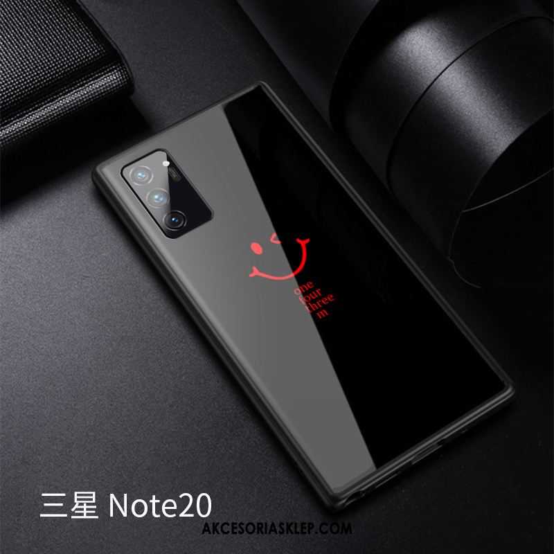 Futerał Samsung Galaxy Note20 Szkło Hartowane Osobowość Proste Modna Marka All Inclusive Etui Tanie