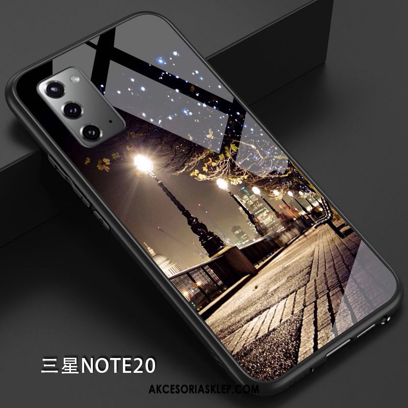 Futerał Samsung Galaxy Note20 Telefon Komórkowy Ochraniacz Osobowość Purpurowy Gwiazda Pokrowce Tanie