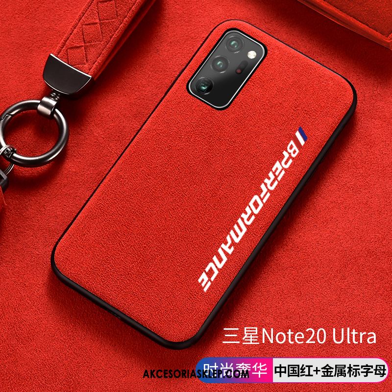 Futerał Samsung Galaxy Note20 Ultra Czerwony Gwiazda Anti-fall Telefon Komórkowy Europa Obudowa Tanie