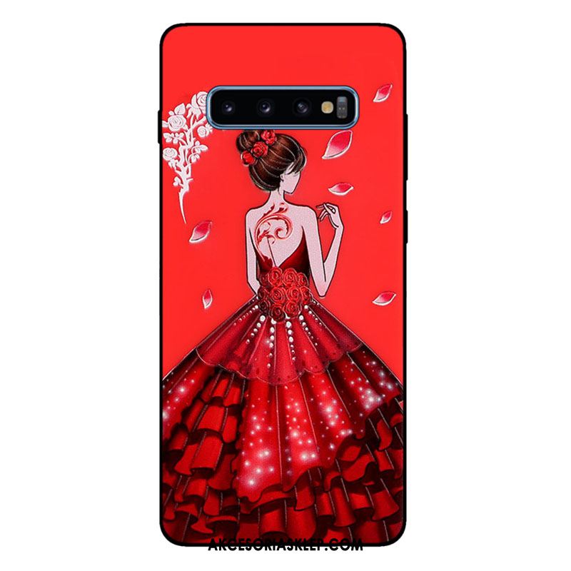 Futerał Samsung Galaxy S10+ Moda Świeży Czerwony Dostosowane Telefon Komórkowy Kupię