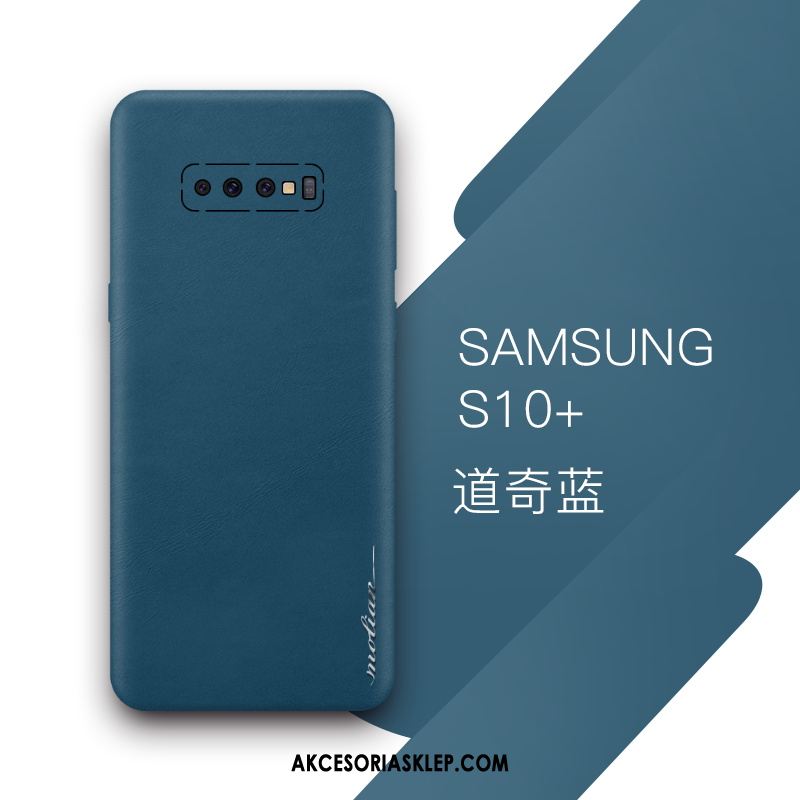 Futerał Samsung Galaxy S10+ Telefon Komórkowy All Inclusive Cienkie Kreatywne Prawdziwa Skóra Obudowa Na Sprzedaż