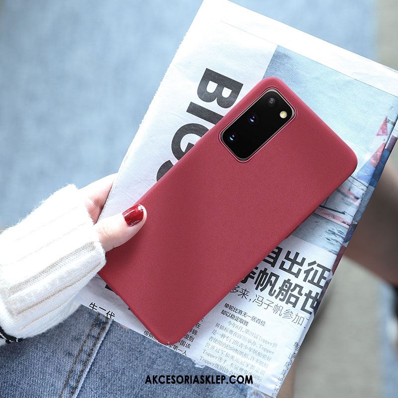 Futerał Samsung Galaxy S20 Czerwony Modna Marka Gwiazda Trudno Anti-fall Obudowa Tanie