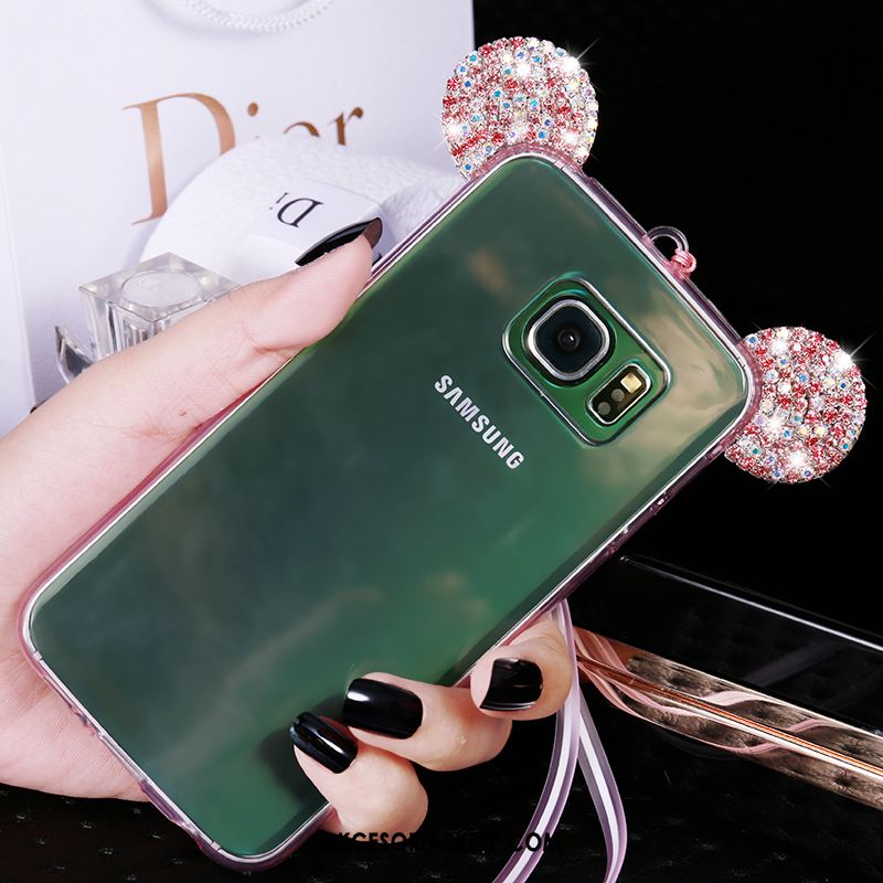 Futerał Samsung Galaxy S6 Edge Silikonowe Telefon Komórkowy Ochraniacz Wiszące Ozdoby Luksusowy Kup