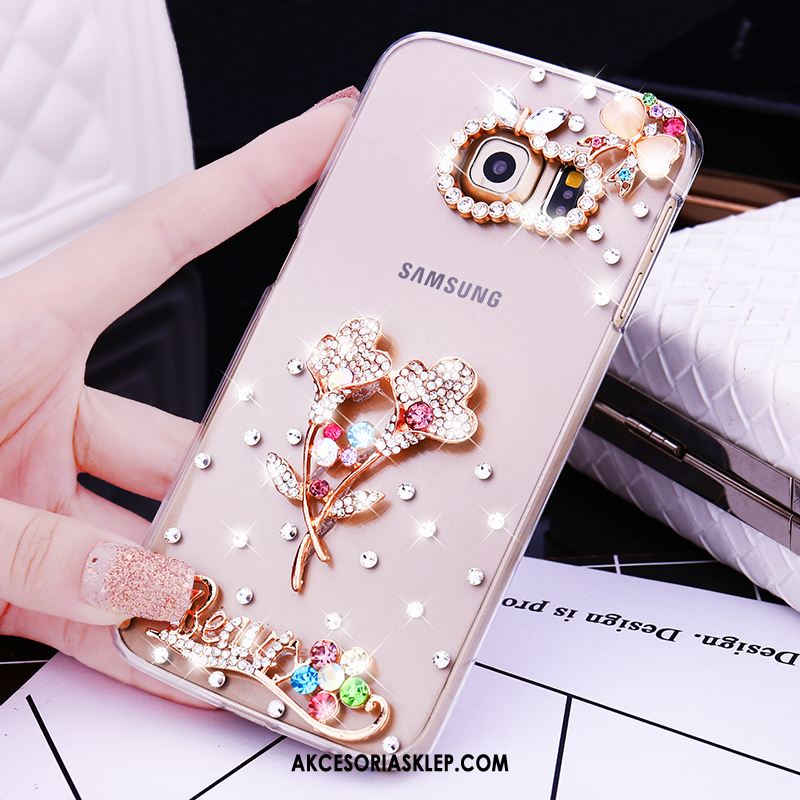 Futerał Samsung Galaxy S6 Edge Telefon Komórkowy Rhinestone Gwiazda Trudno Ochraniacz Etui Sprzedam