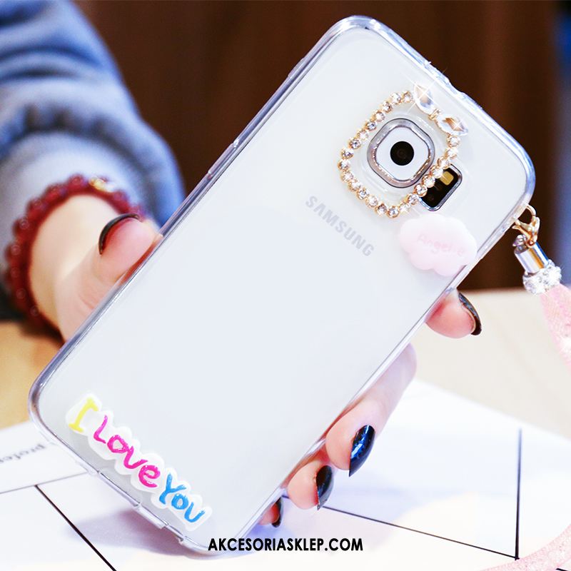 Futerał Samsung Galaxy S6 Ochraniacz Telefon Komórkowy Miękki Wiszące Ozdoby Anti-fall Obudowa Na Sprzedaż