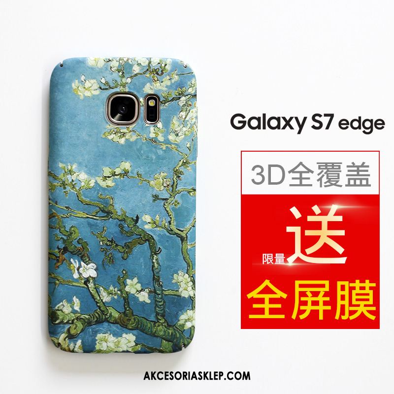 Futerał Samsung Galaxy S7 Edge Niebieski Telefon Komórkowy Filmy Tendencja Kreatywne Pokrowce Tanie