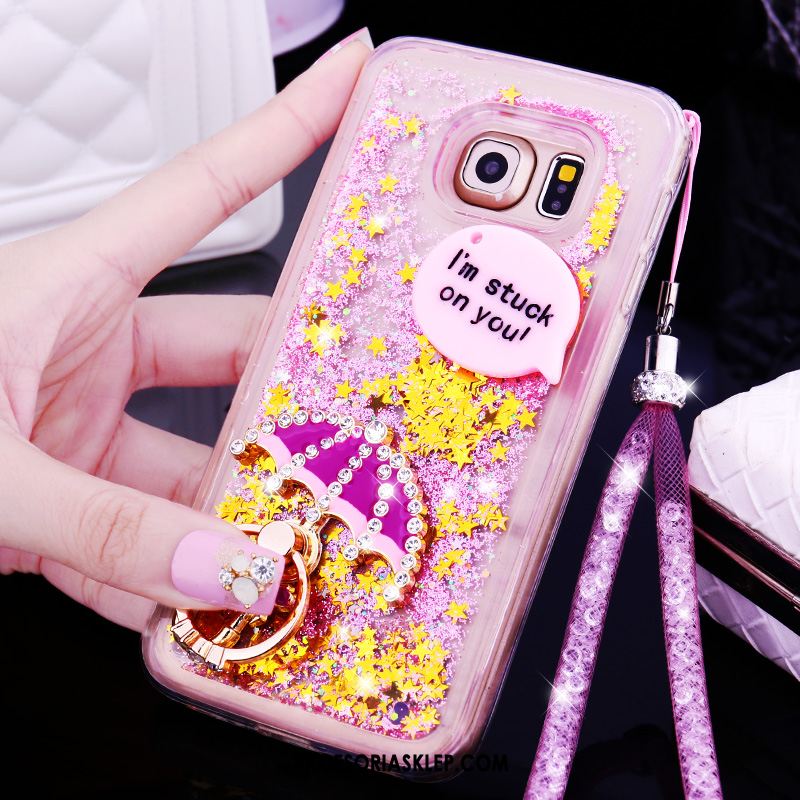 Futerał Samsung Galaxy S7 Edge Telefon Komórkowy Silikonowe Kreskówka Purpurowy Piękny Obudowa Tanie