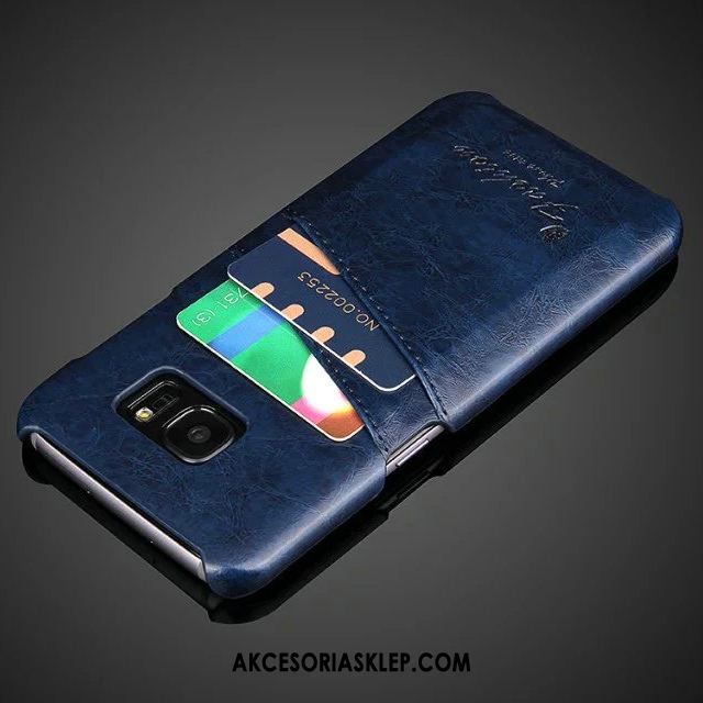 Futerał Samsung Galaxy S7 Edge Tylna Pokrywa Skórzany Futerał Telefon Komórkowy Ochraniacz Karta Pokrowce Kup
