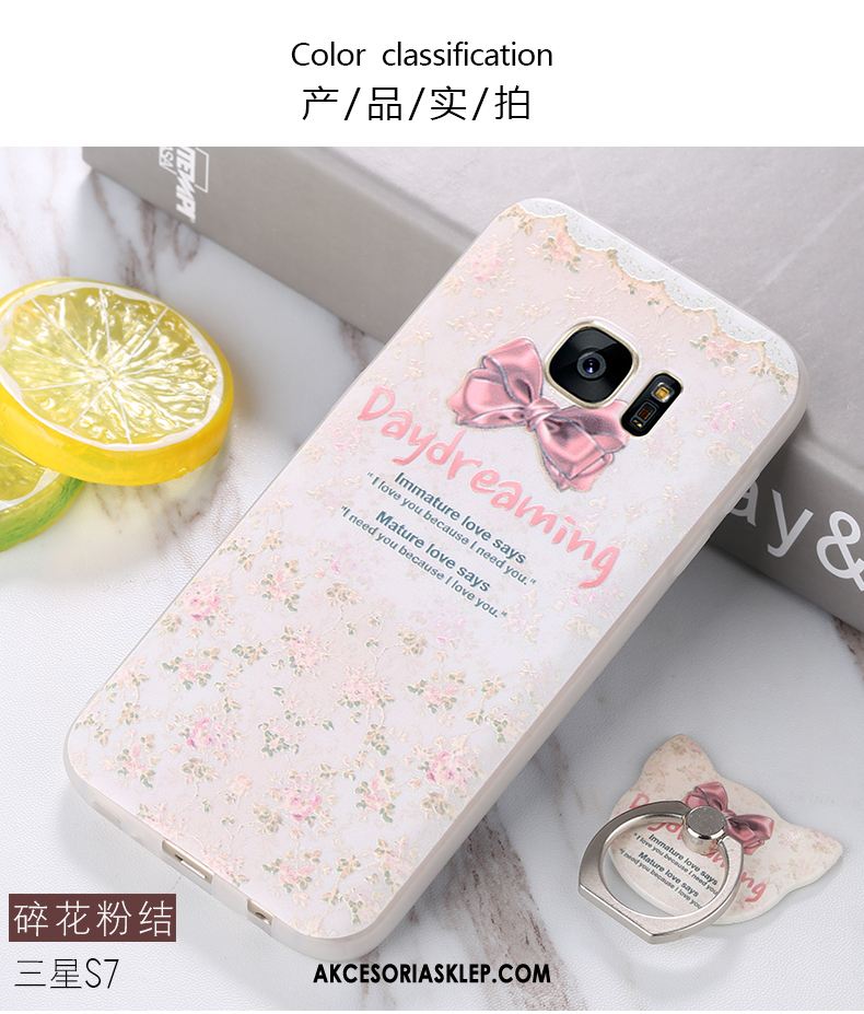 Futerał Samsung Galaxy S7 Miękki Gwiazda Ochraniacz Telefon Komórkowy Różowe Pokrowce Kup