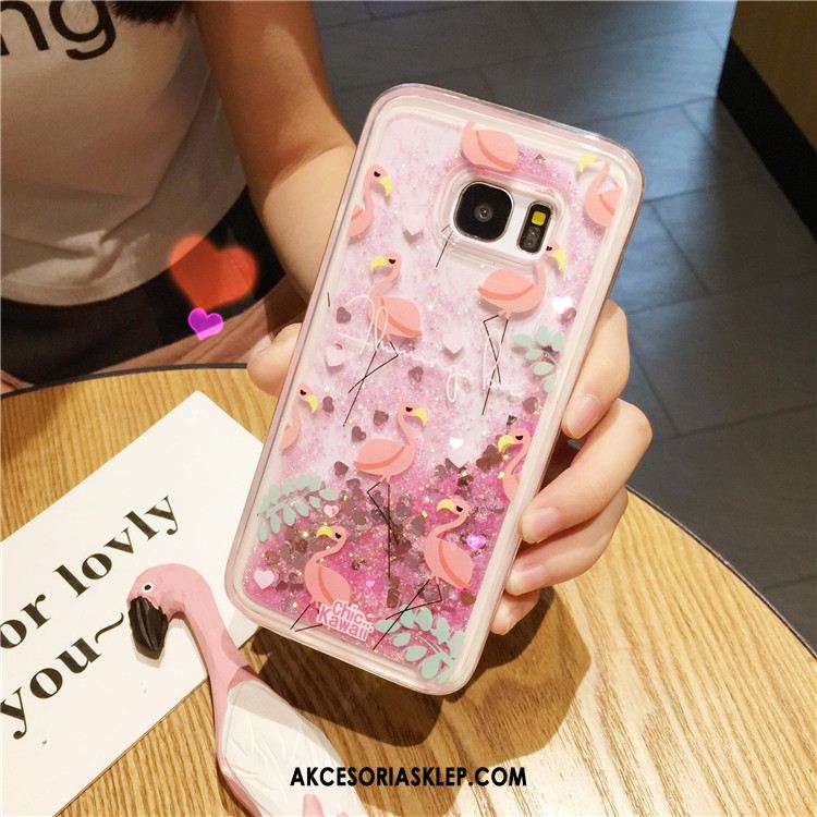 Futerał Samsung Galaxy S7 Różowe Gwiazda Piękny Miękki Silikonowe Pokrowce Online