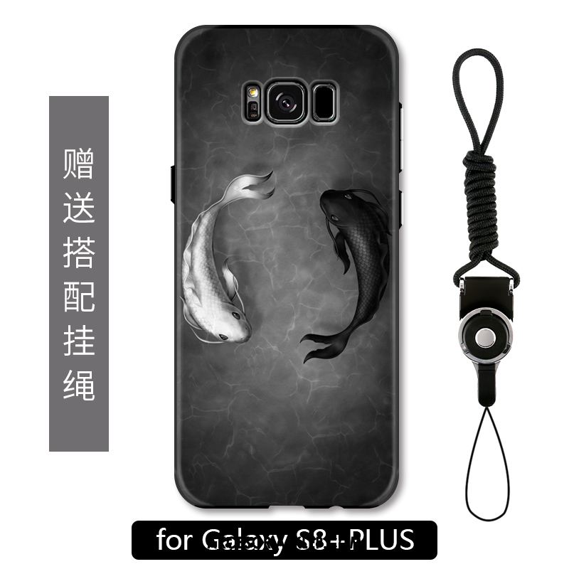 Futerał Samsung Galaxy S8+ Chiński Styl Relief Ochraniacz Wysoki Koniec Czarny Obudowa Sprzedam