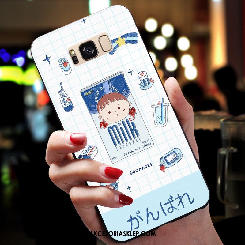 Futerał Samsung Galaxy S8+ Nubuku Miękki Anti-fall Zakochani Wspornik Pokrowce Sklep