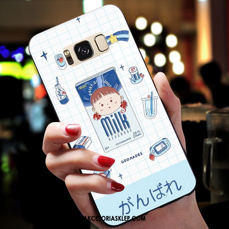 Futerał Samsung Galaxy S8+ Nubuku Miękki Anti-fall Zakochani Wspornik Pokrowce Sklep