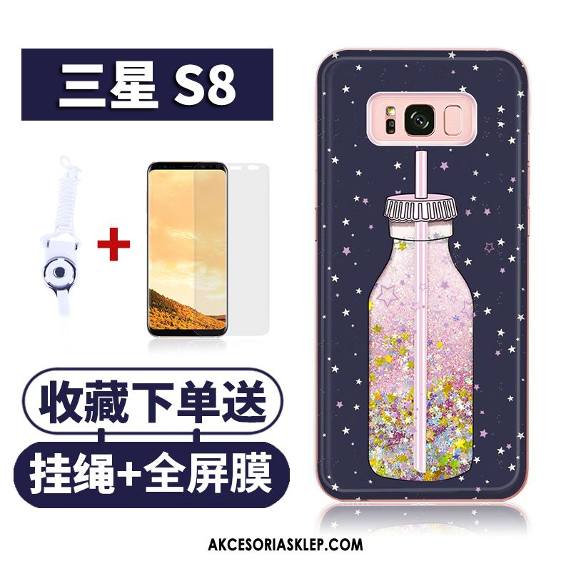 Futerał Samsung Galaxy S8 Ochraniacz Quicksand Telefon Komórkowy Gwiazda Różowe Pokrowce Sklep