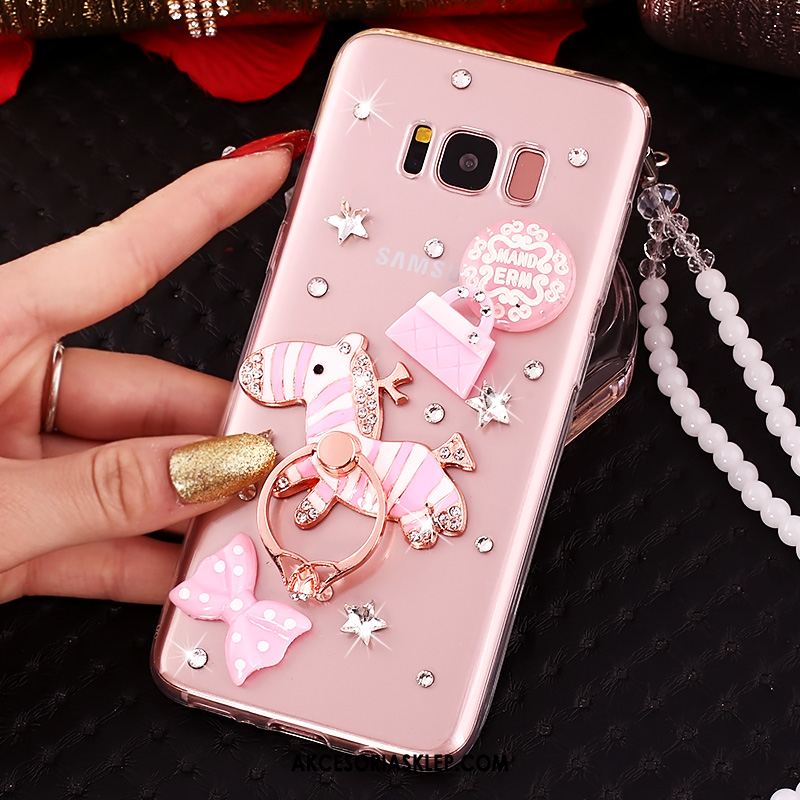 Futerał Samsung Galaxy S8+ Telefon Komórkowy Różowe Silikonowe Butik Ochraniacz Obudowa Sprzedam