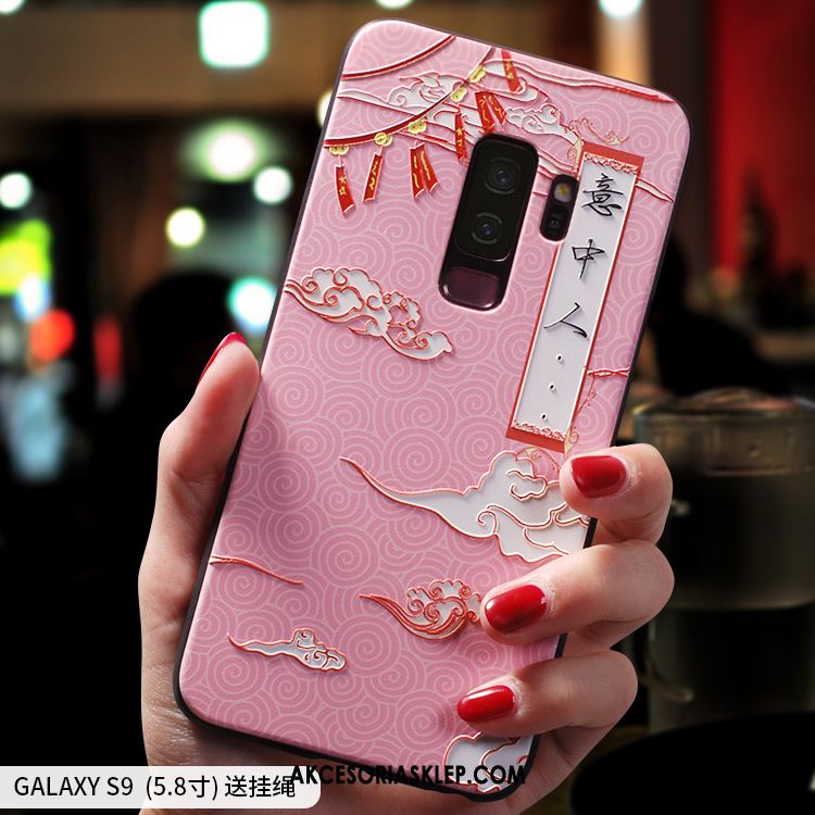Futerał Samsung Galaxy S9+ Osobowość Anti-fall Silikonowe Różowe Kreatywne Pokrowce Kup