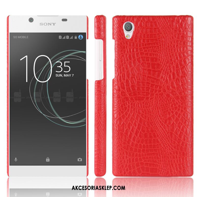 Futerał Sony Xperia E5 Skórzany Futerał Czerwony Telefon Komórkowy Ochraniacz Wzór Krokodyla Pokrowce Kupię