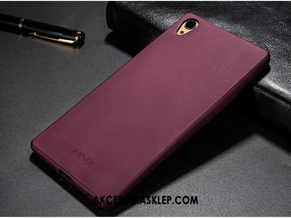 Futerał Sony Xperia Xa Ultra Nubuku All Inclusive Różowe Anti-fall Telefon Komórkowy Obudowa Tanie