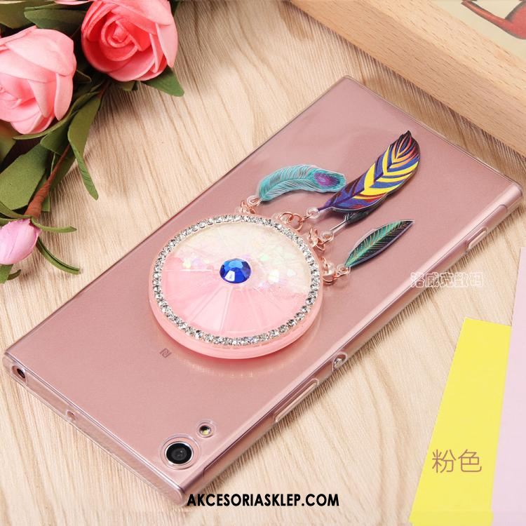 Futerał Sony Xperia Xa Ultra Quicksand Telefon Komórkowy Miękki Przezroczysty Różowe Obudowa Sklep