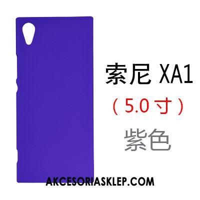 Futerał Sony Xperia Xa1 Niebieski Trudno Telefon Komórkowy Ochraniacz Nubuku Etui Online