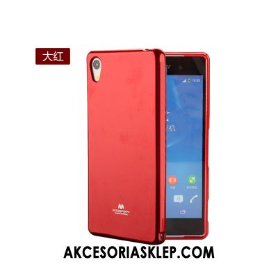 Futerał Sony Xperia Xa1 Plus Ochraniacz Proszek Czerwony Miękki Telefon Komórkowy Obudowa Sprzedam