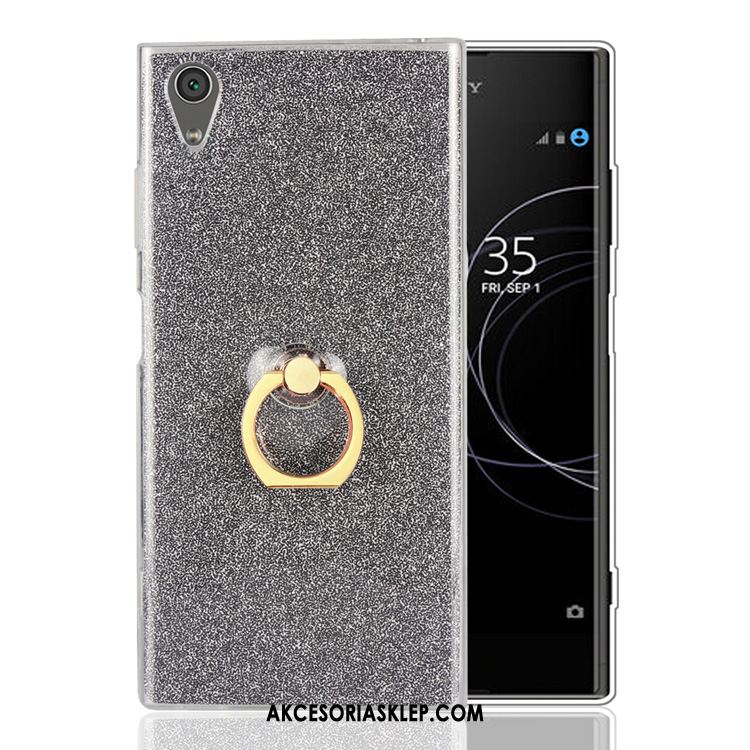 Futerał Sony Xperia Xa1 Plus Złoto Anti-fall Telefon Komórkowy Proszek Ring Etui Online