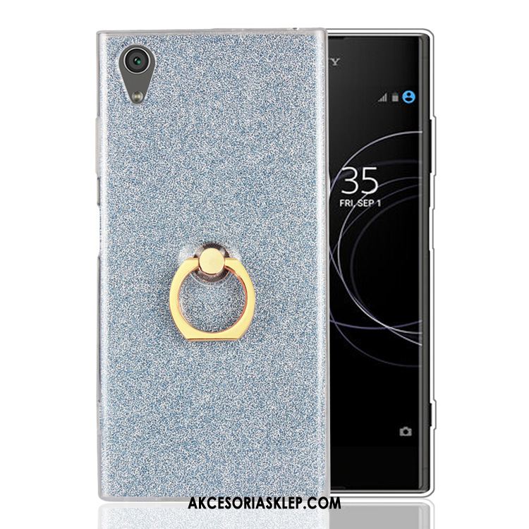 Futerał Sony Xperia Xa1 Plus Złoto Anti-fall Telefon Komórkowy Proszek Ring Etui Online