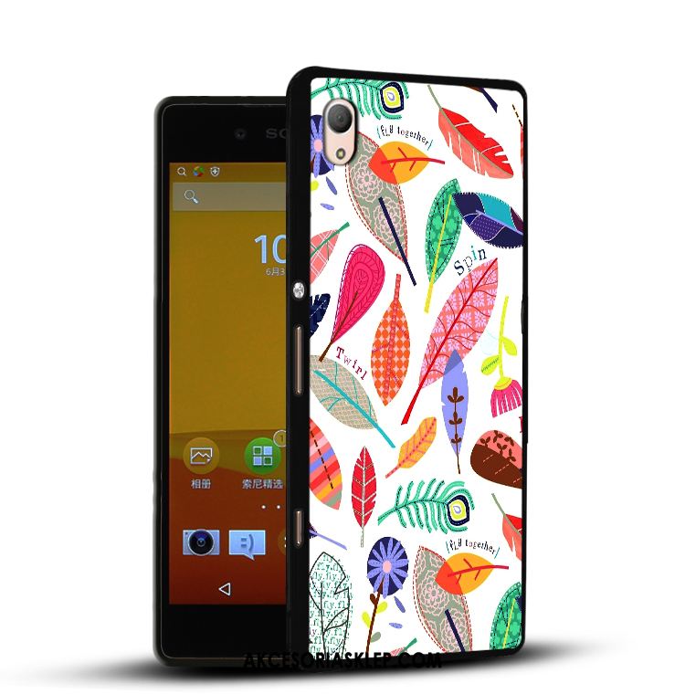 Futerał Sony Xperia Z3+ Ochraniacz Czarny Kreskówka Kolor Tendencja Etui Sklep