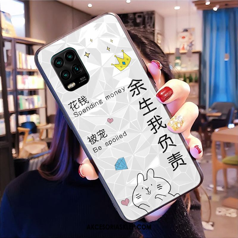 Futerał Xiaomi Mi 10 Lite Kształt Diamentu Dostosowane Ochraniacz Mały Biały Obudowa Tanie