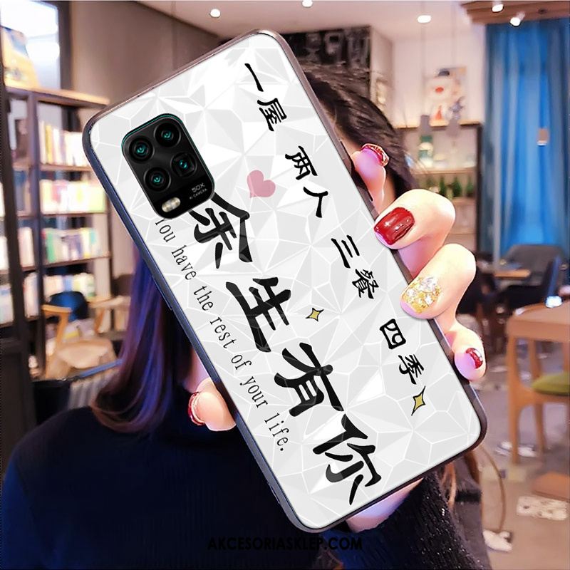 Futerał Xiaomi Mi 10 Lite Kształt Diamentu Dostosowane Ochraniacz Mały Biały Obudowa Tanie