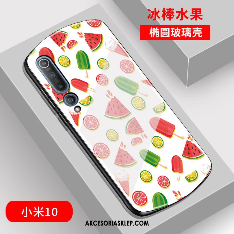 Futerał Xiaomi Mi 10 Lustro Szkło Łuk Moda Mały Etui Tanie
