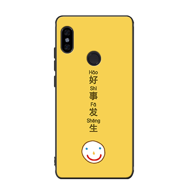 Futerał Xiaomi Mi 8 Kreatywne Żółty Silikonowe All Inclusive Ochraniacz Pokrowce Tanie