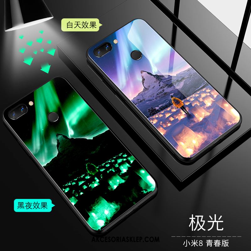 Futerał Xiaomi Mi 8 Lite All Inclusive Świecące Ochraniacz Silikonowe Wysoki Koniec Obudowa Tanie