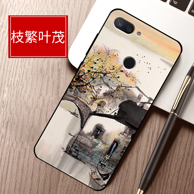 Futerał Xiaomi Mi 8 Lite Biały Mały Tendencja Ochraniacz Młodzież Etui Sklep