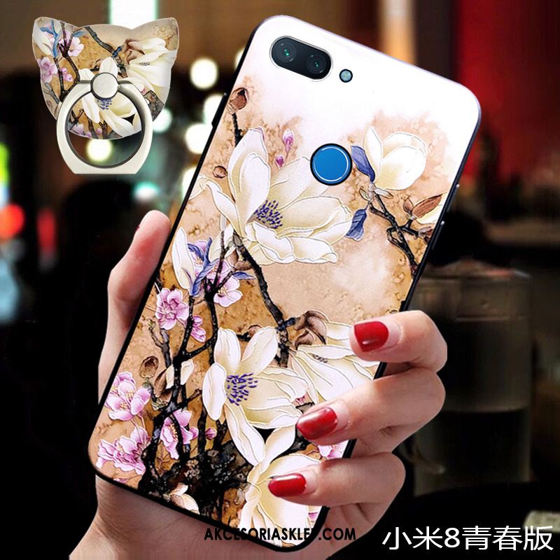 Futerał Xiaomi Mi 8 Lite Niebieski Chiński Styl Osobowość Młodzież Kreatywne Pokrowce Sprzedam