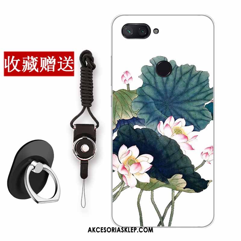 Futerał Xiaomi Mi 8 Lite Proste Miękki Anti-fall Kwiaty Młodzież Obudowa Tanie