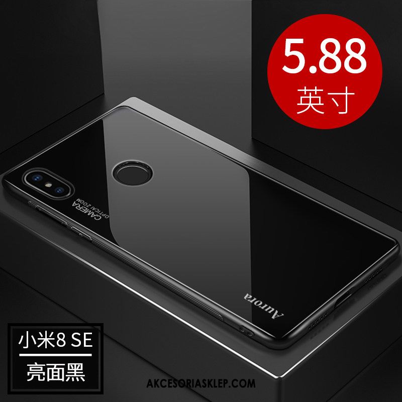 Futerał Xiaomi Mi 8 Se Anti-fall Czerwony Netto Purpurowy Cienkie All Inclusive Obudowa Tanie