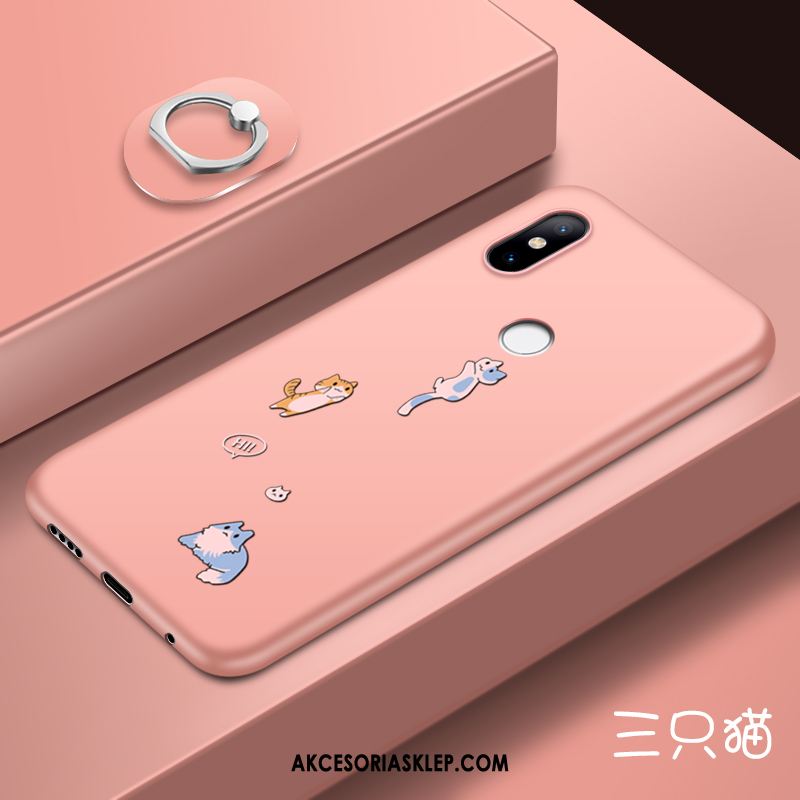 Futerał Xiaomi Mi 8 Se Czarny Telefon Komórkowy Kreatywne Miękki Ring Pokrowce Online