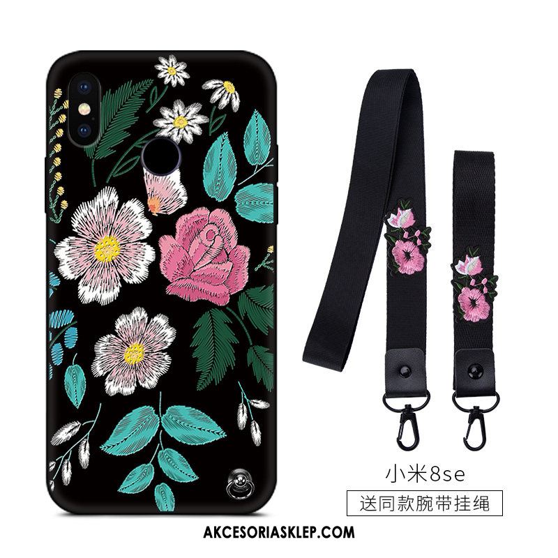 Futerał Xiaomi Mi 8 Se Miękki Kwiaty All Inclusive Anti-fall Telefon Komórkowy Etui Kupię