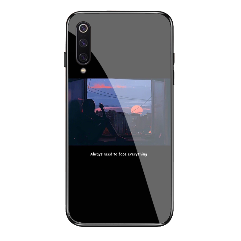 Futerał Xiaomi Mi 9 Europa Czarny Telefon Komórkowy Mały Obrzeża Etui Oferta