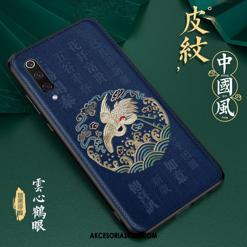 Futerał Xiaomi Mi 9 Lite Osobowość Skóra Wzór Chiński Styl Telefon Komórkowy Obudowa Tanie