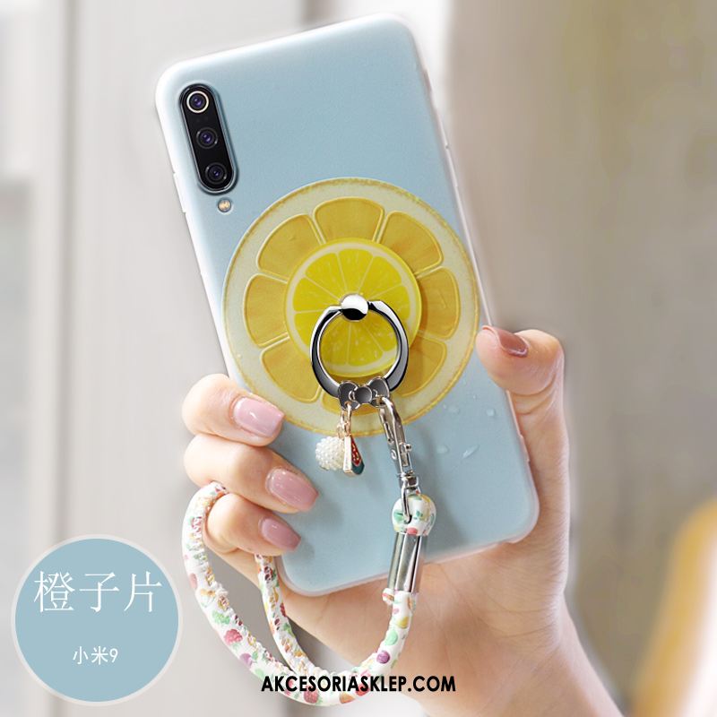 Futerał Xiaomi Mi 9 Wiszące Ozdoby Silikonowe Ring Nubuku Telefon Komórkowy Etui Sprzedam