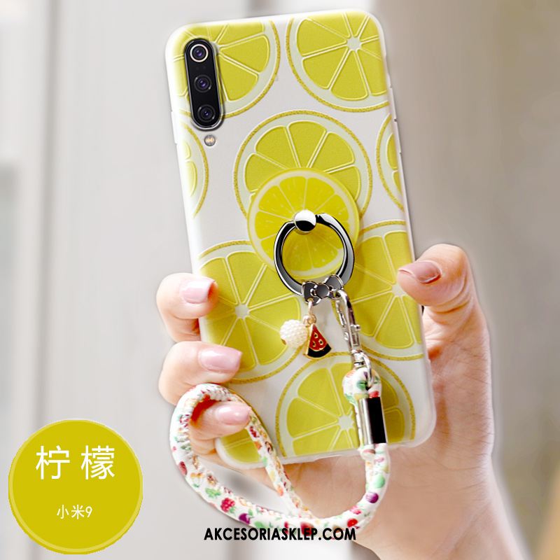 Futerał Xiaomi Mi 9 Wiszące Ozdoby Silikonowe Ring Nubuku Telefon Komórkowy Etui Sprzedam