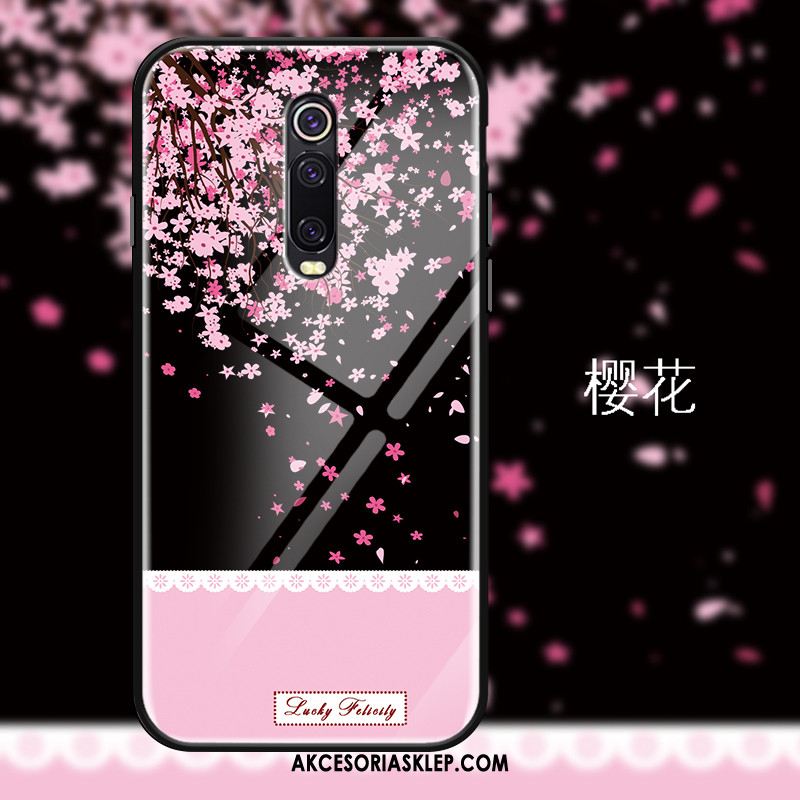 Futerał Xiaomi Mi 9t Różowe Moda Telefon Komórkowy Ochraniacz Szkło Pokrowce Sprzedam