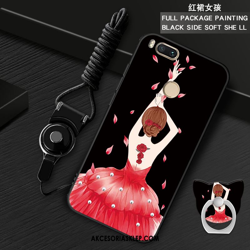 Futerał Xiaomi Mi A1 Biały Telefon Komórkowy Anti-fall All Inclusive Wiszące Ozdoby Etui Sklep