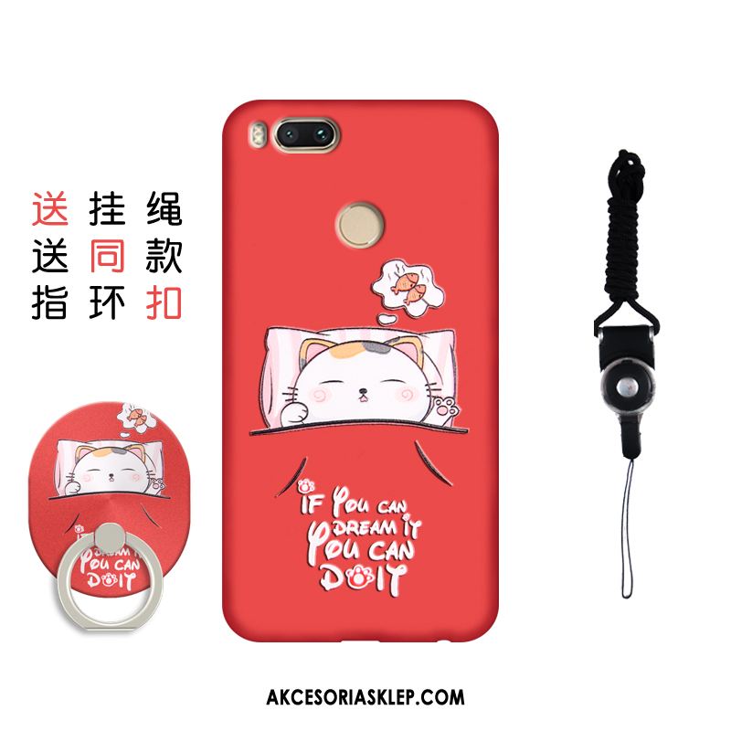 Futerał Xiaomi Mi A1 Miękki Czerwony Silikonowe Kreatywne Psy Pokrowce Online