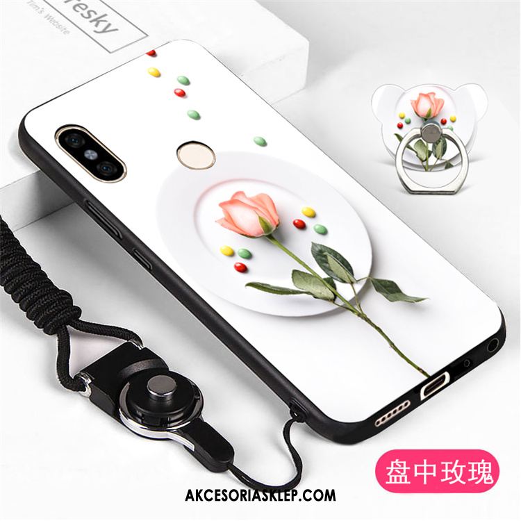 Futerał Xiaomi Mi A2 Biały Ochraniacz Telefon Komórkowy Anti-fall Silikonowe Pokrowce Oferta