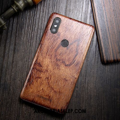 Futerał Xiaomi Mi A2 Drewniany Z Litego Drewna Kreatywne Nowy Anti-fall Etui Sprzedam