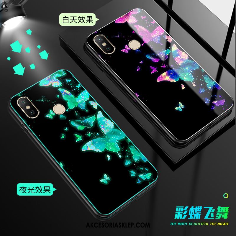 Futerał Xiaomi Mi A2 Osobowość Telefon Komórkowy Czarny Kreatywne Miękki Etui Tanie